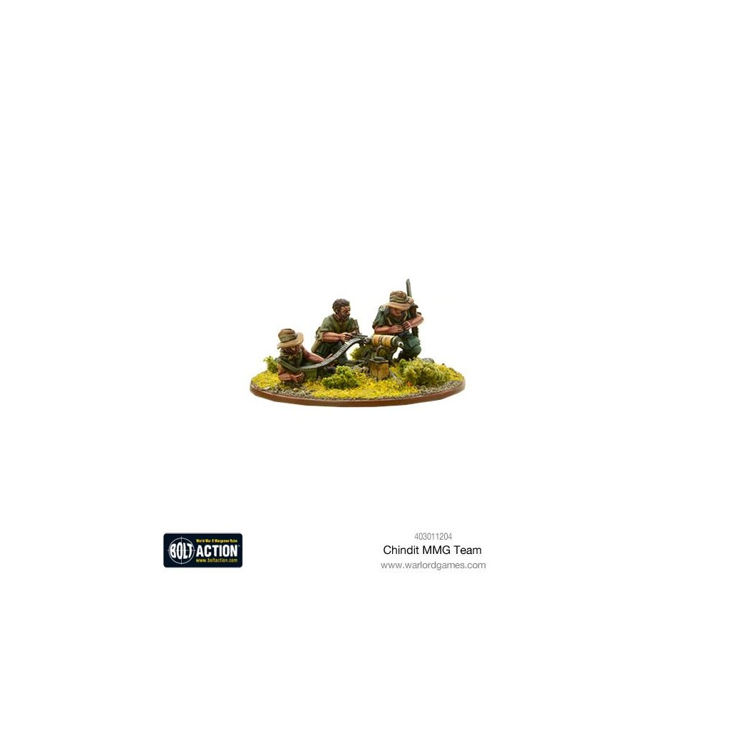 Bolt Action - Chindit MMG team