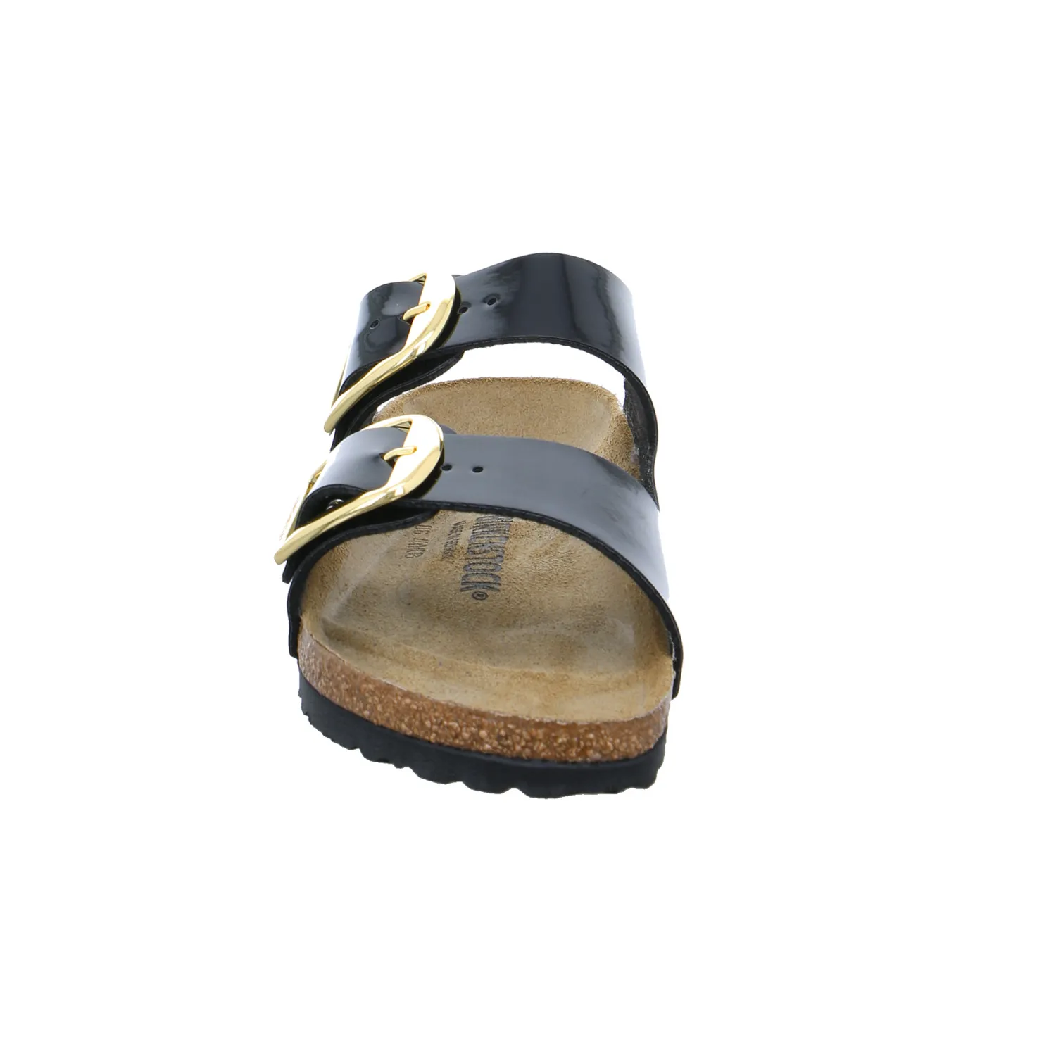 BIRKENSTOCK Bio-Fussbett Schwarz Lederimitat