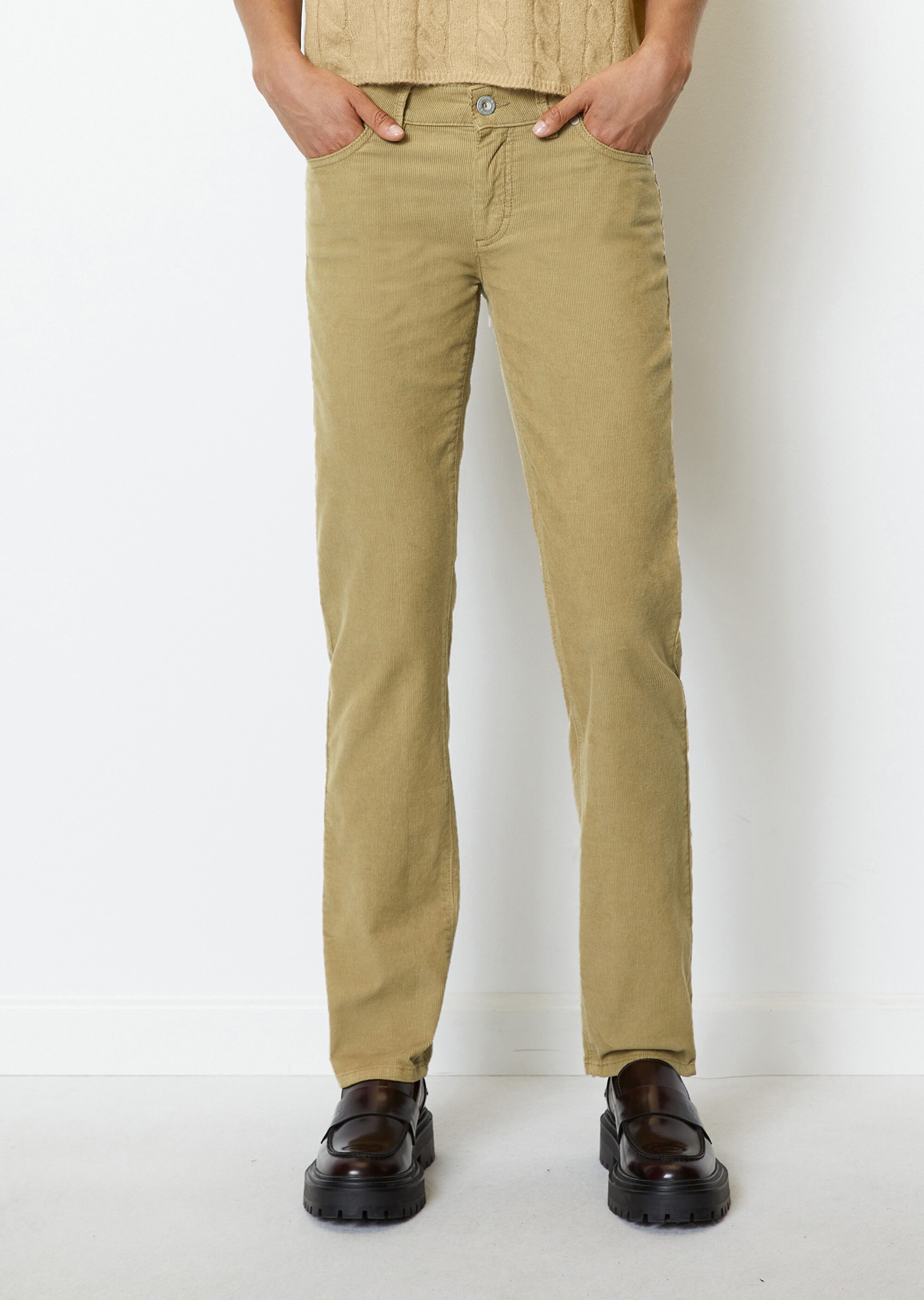 Cordhose Modell ALBY straightaus Organic Cotton Stretch