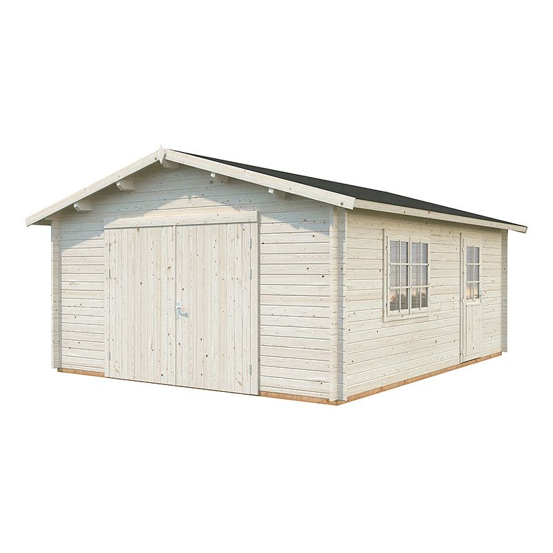 GARASJE PALMAKO ROGER MED TREPORT 23,9 M² UBEHANDLET