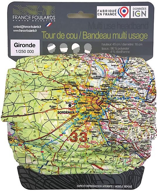 FRANCE FOULARDS - TOUR DE COU GIRONDE