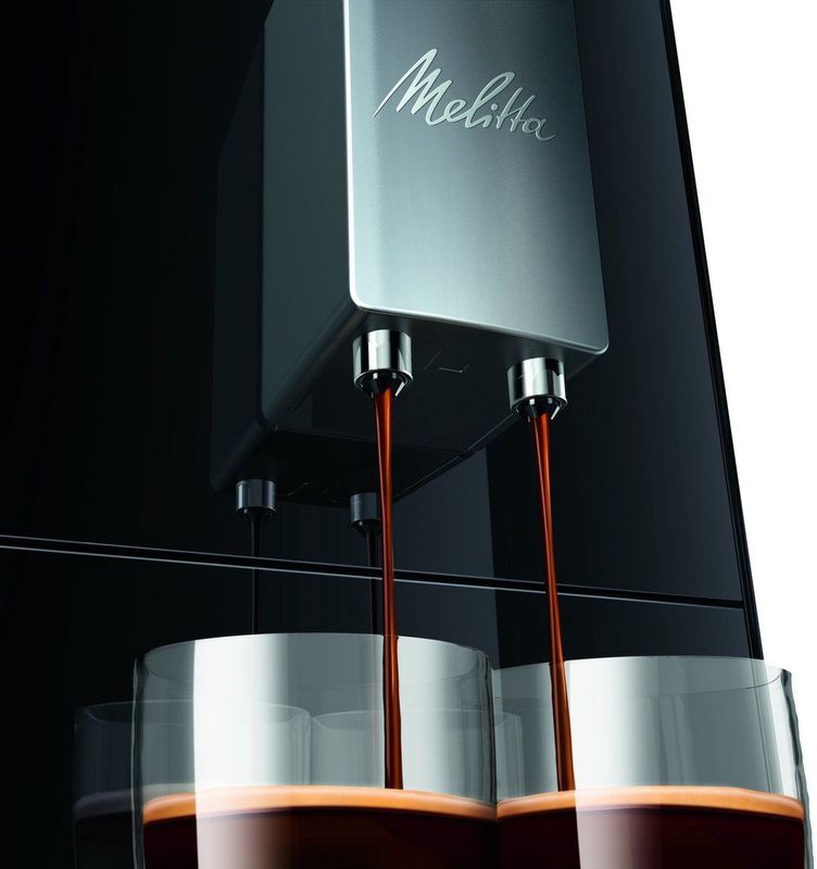 Melitta - Caffeo Solo E950-101 - Espressomachine - Zwart-Zilver