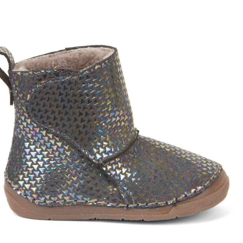 Froddo Froddo Amplio Paix Winter Boots Fourrées Gris Argenté