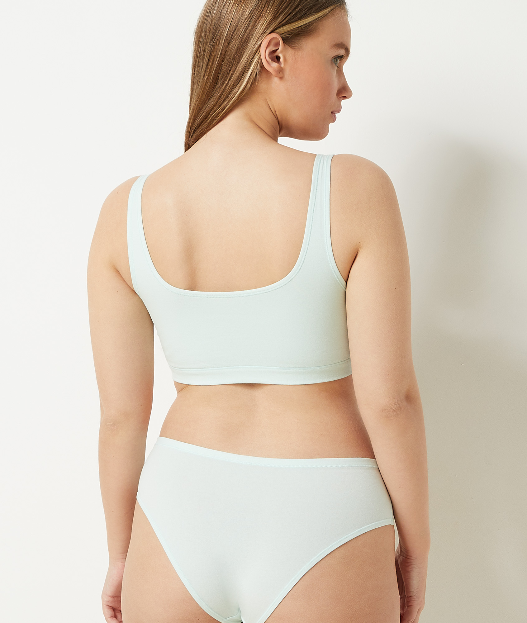 Brassière réversible en coton biologique