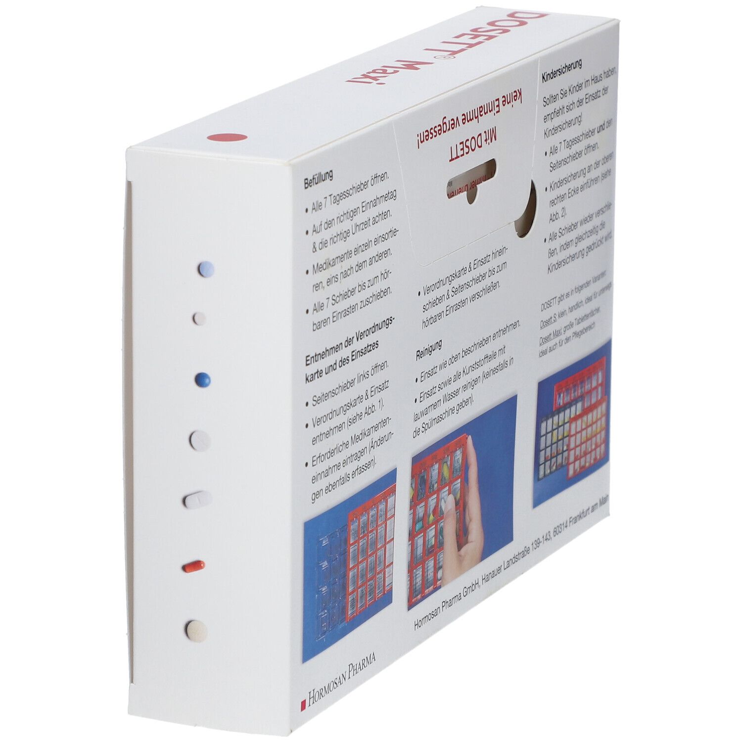 Dosett Maxi Arzneikassette rot
