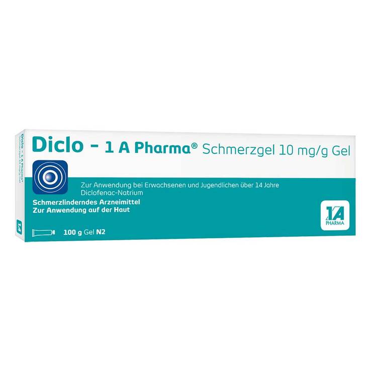 Diclo-1A Pharma Schmerzgel 10 mg / g, 100 g