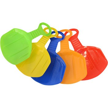 Luge pelle, plastique, assorti