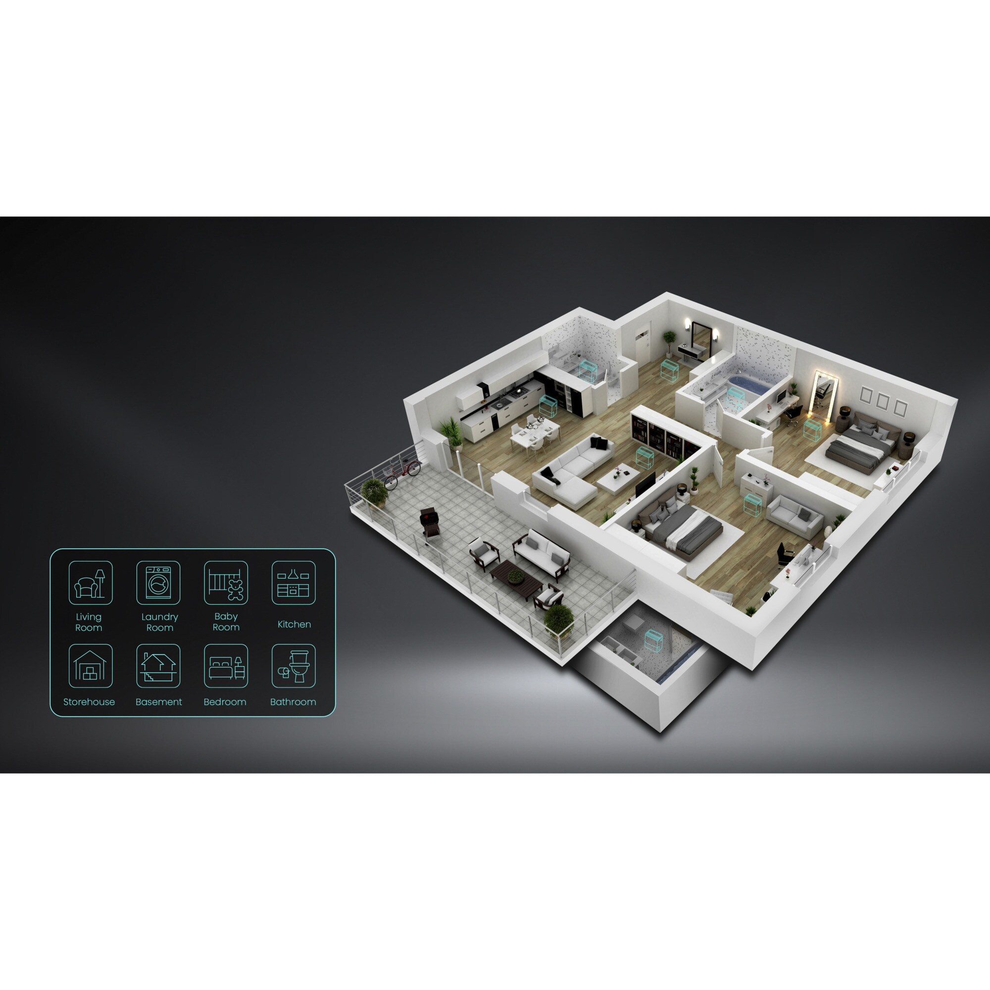 Hisense Luftentfeuchter D16CW