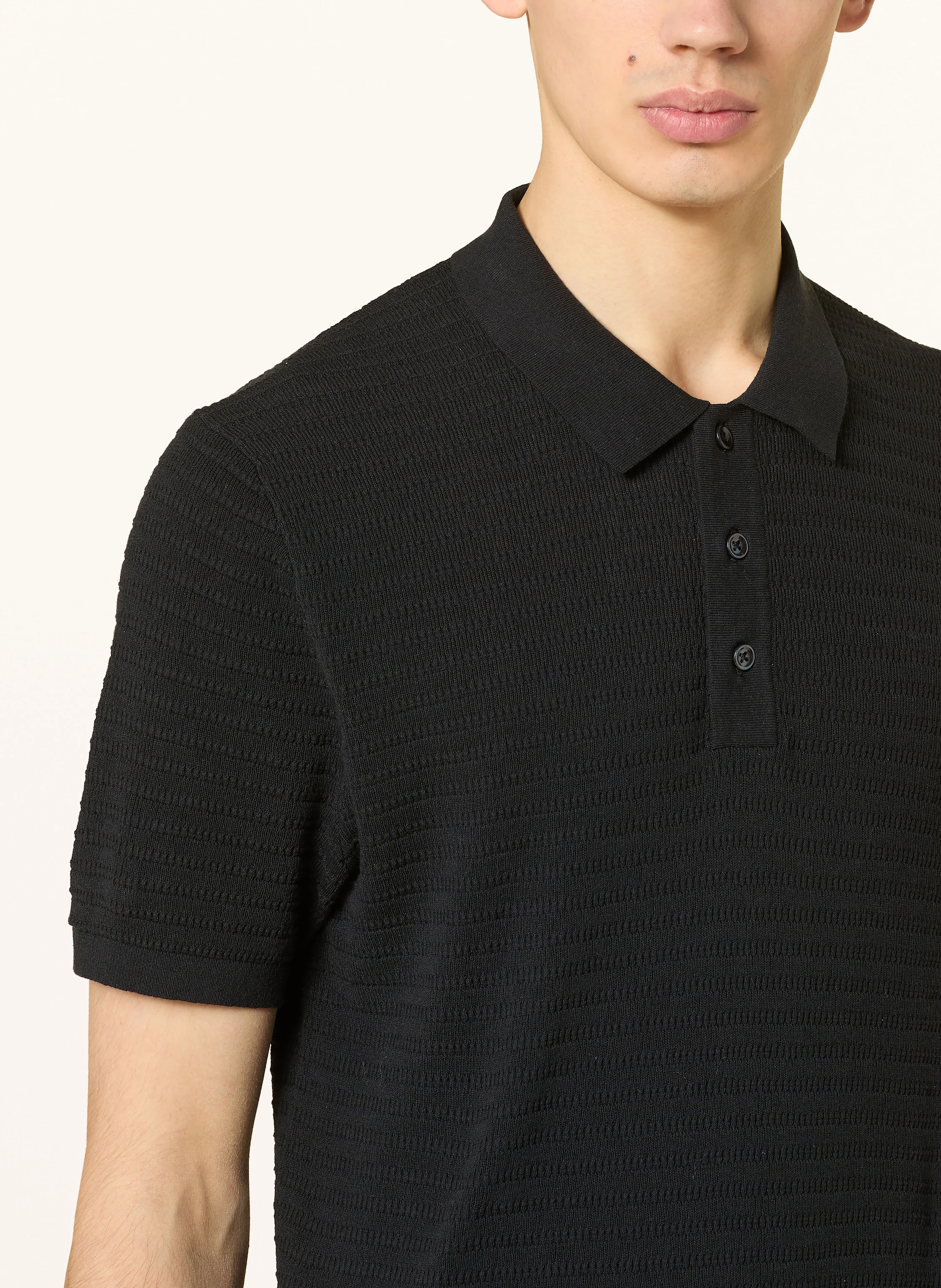 OLYMP SIGNATURE Strick-Poloshirt