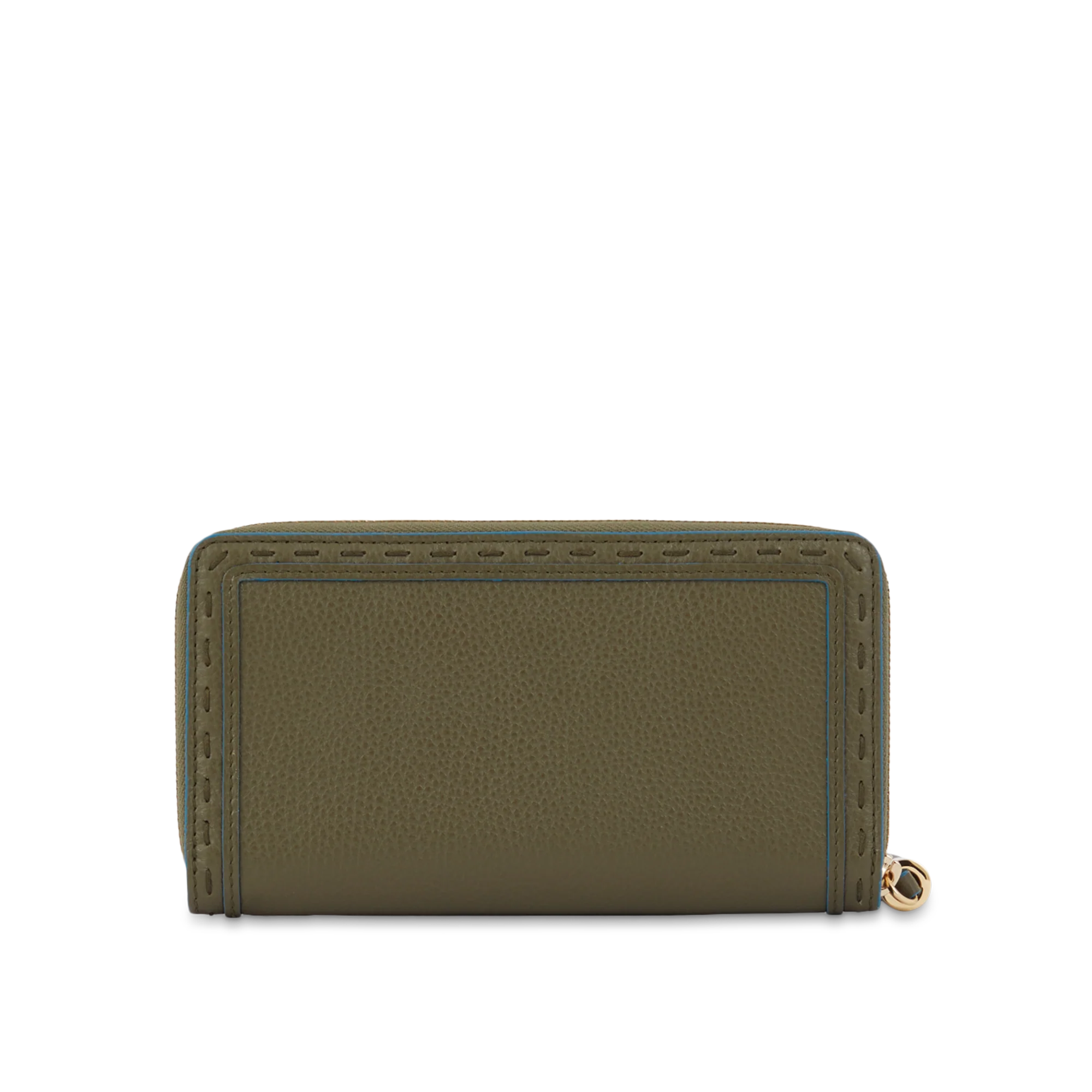 Portefeuille long zippé Premier Flirt de Lancel-Kaki fonce