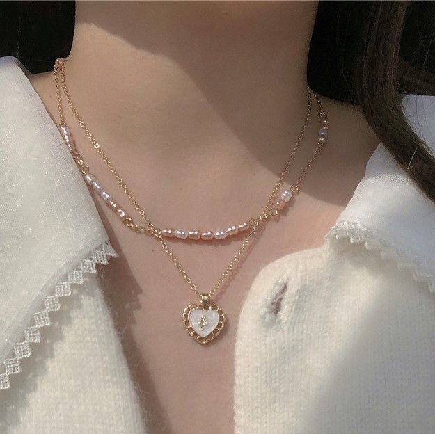 Studio Nana - Hartvormige hanger ketting