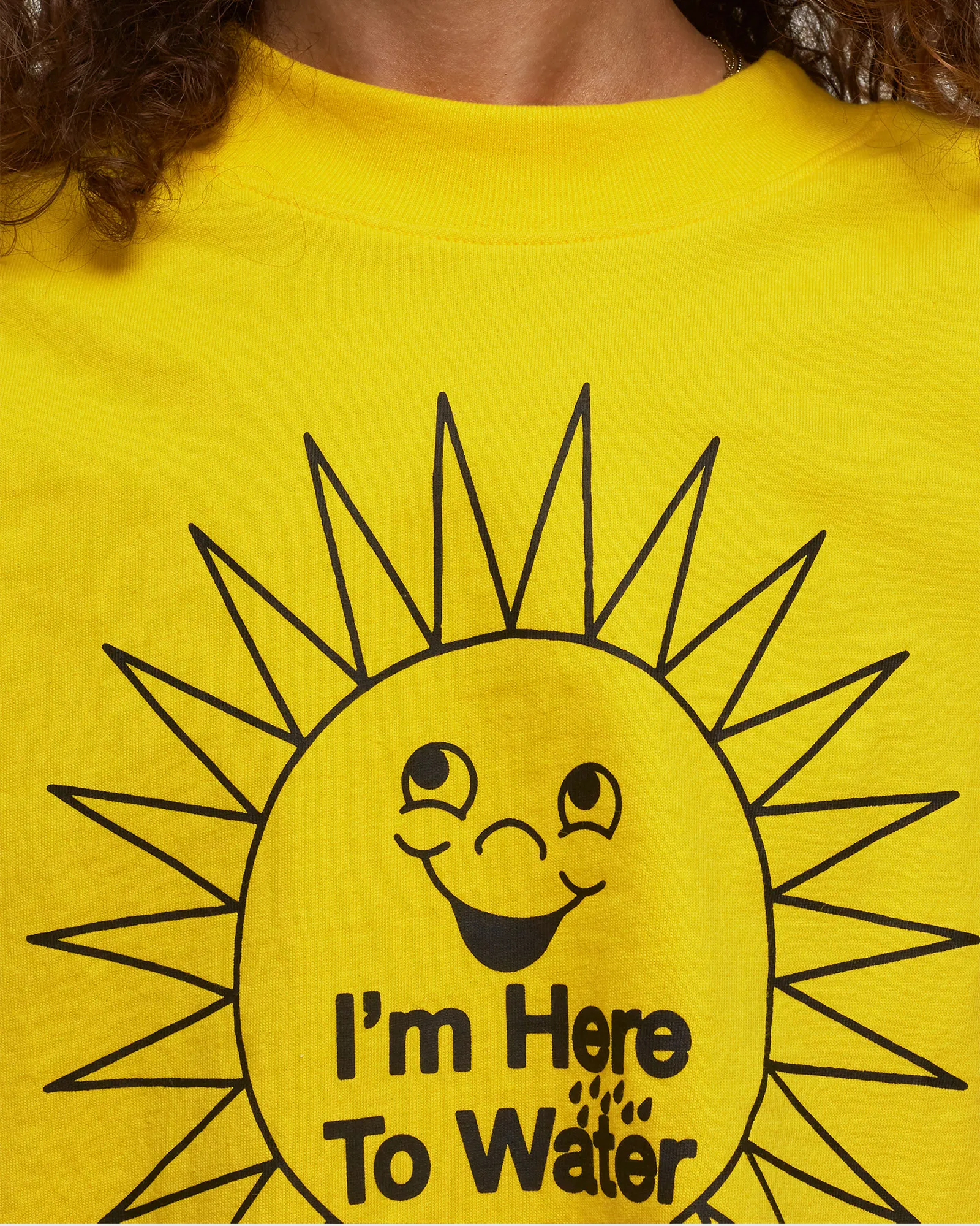 Camiseta cropped de manga curta The North Face TNF X ONLINE CERAMICS W