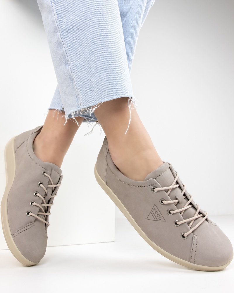 Ecco Soft 2.0 Lage sneakers  - bruin