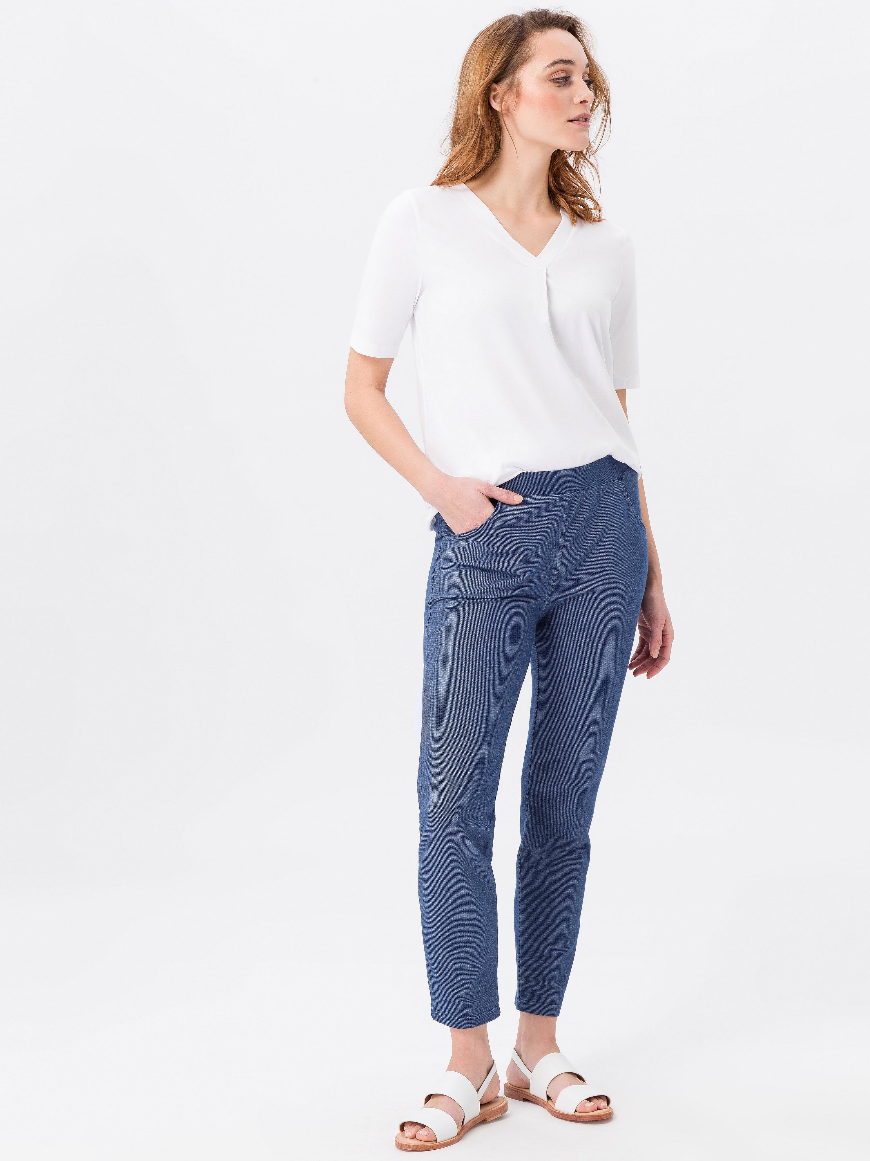 Leggings in Denim-Optik