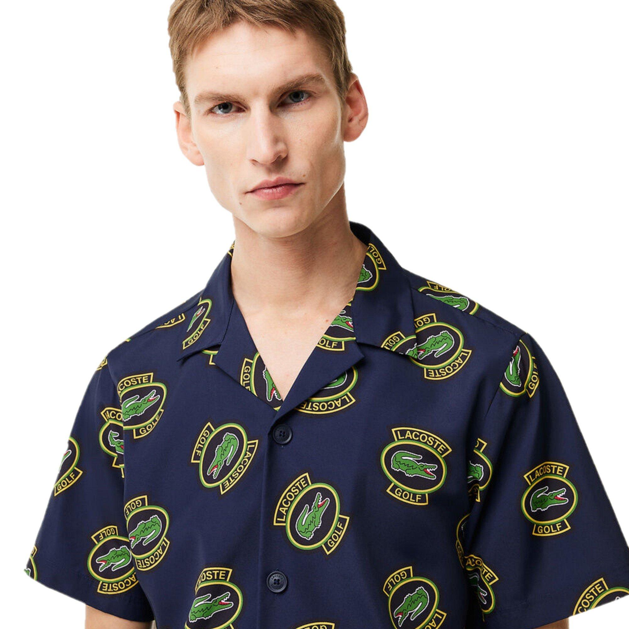 Lacoste Hawaii Fit UV Protect Golf Shirt