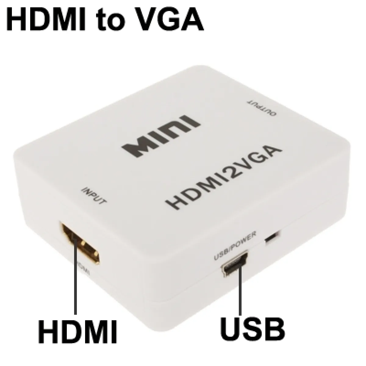 Wewoo Convertisseur HDMI vers VGA