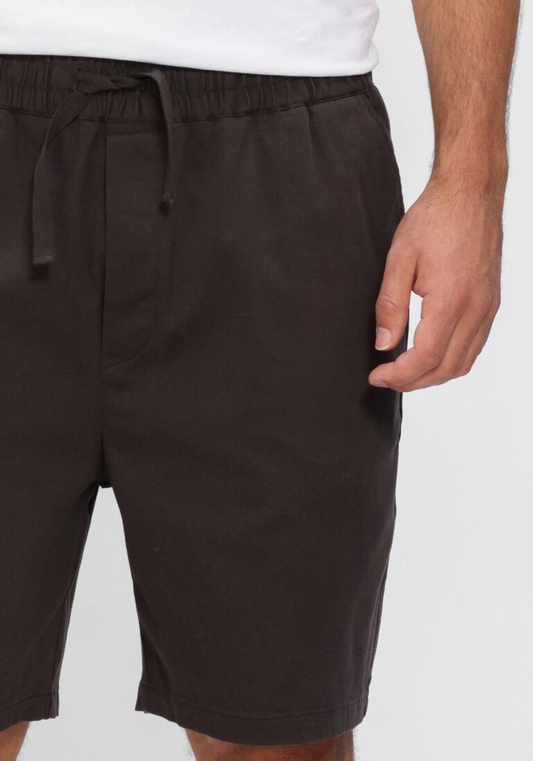bruine les deux korte broek otto cotton shorts