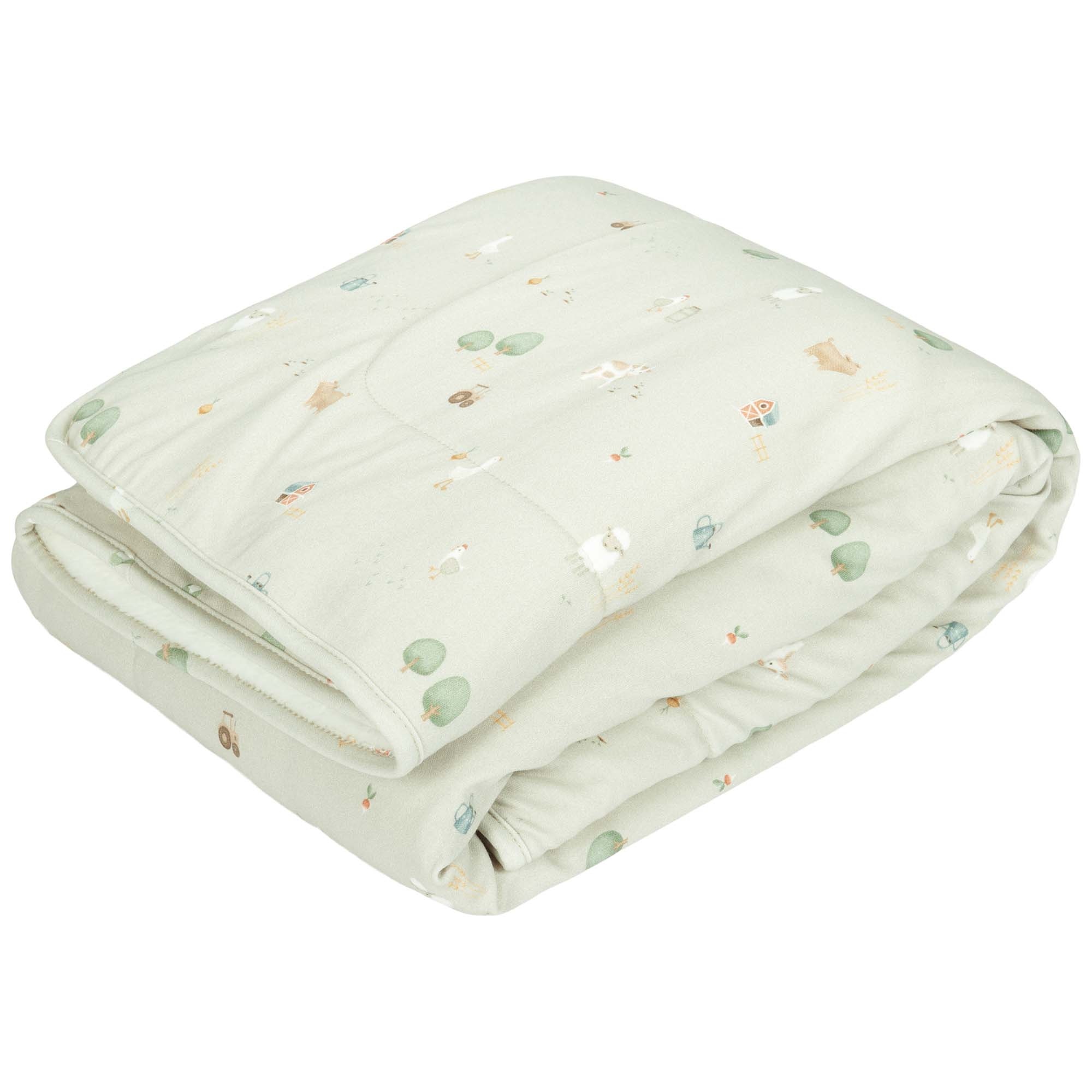 Little Dutch wiegdeken Little Farm mint kopen? - shop online - Prénatal