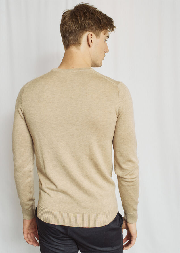 Bruun & Stengade BS Jupiter Regular Fit Knitwear Sand