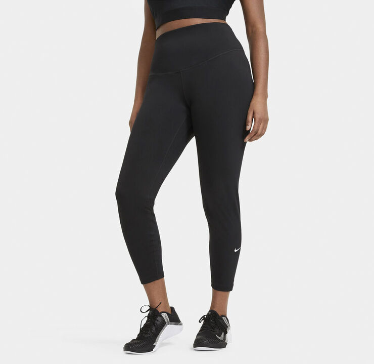 Nike One mid-rise leggings (Plus Size) Sort