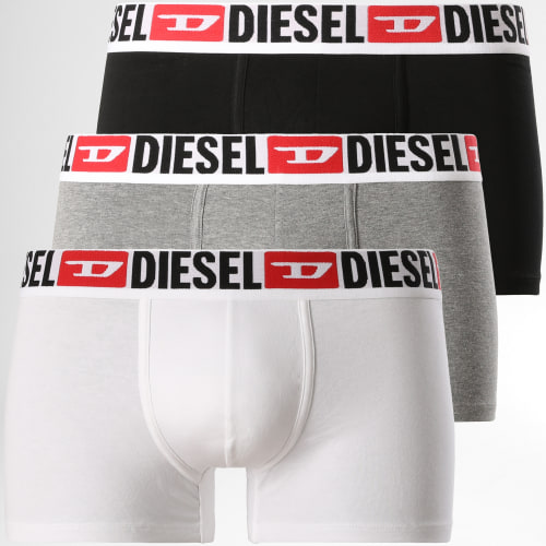 Lot De 3 Boxers Damien 00ST3V-0DDAI Noir Blanc Gris Chiné