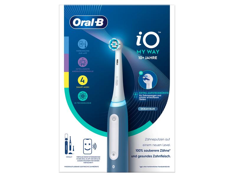 Oral-B Rotationszahnbürste iO My Way Ocean Blue Elektrische Zahnbürste