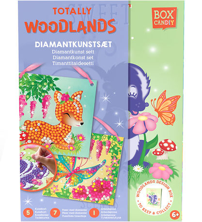 BOX CANDIY Kreas?t - Diamantkunsts?t - Totally Woodlands