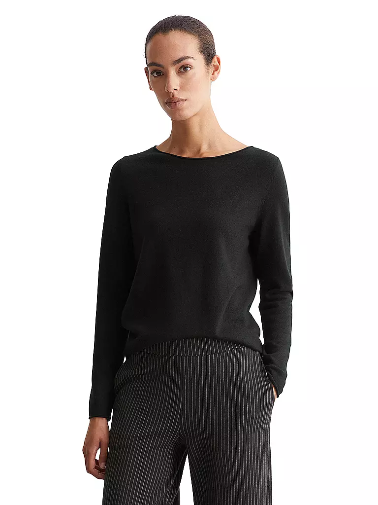 MARC O'POLO Pullover schwarz