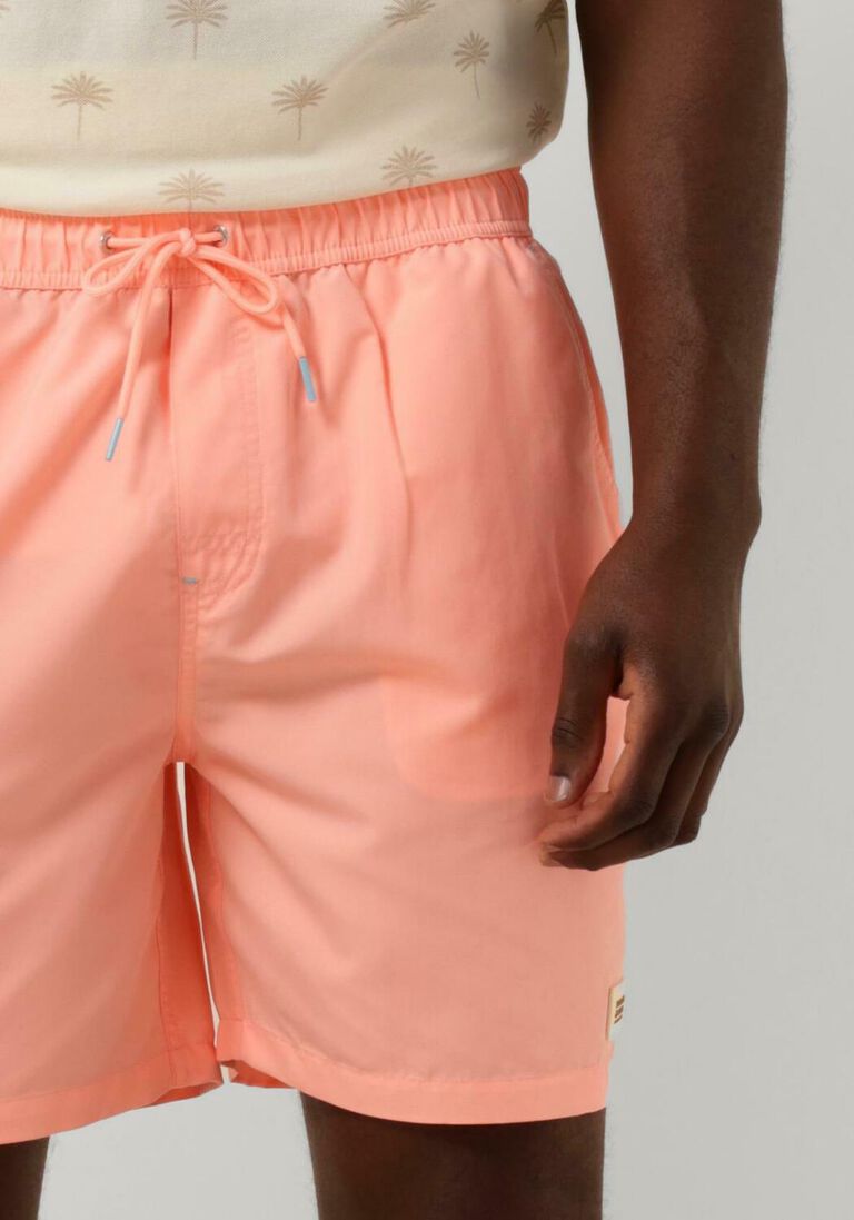 SCOTCH & SODA roze scotch & soda  mid length swim short solid
