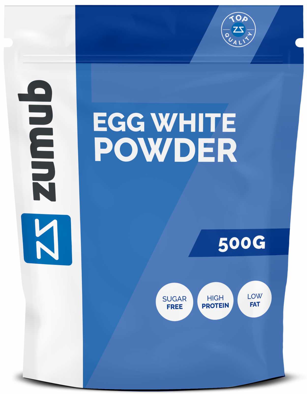 Proteína em pó de clara de ovo Zumub 500g