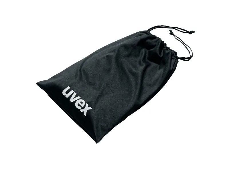 Uvex 9954360, Brilleetui, Sort, Unisex, Alle, Polyester, Rektangulær