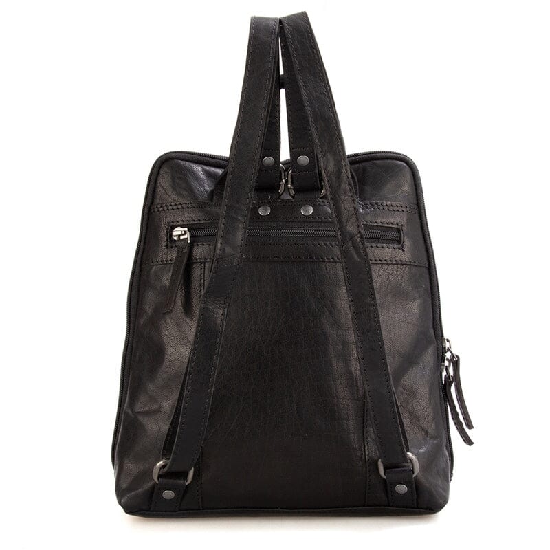 Spikes & Sparrow Bronco Texas Backpack Black