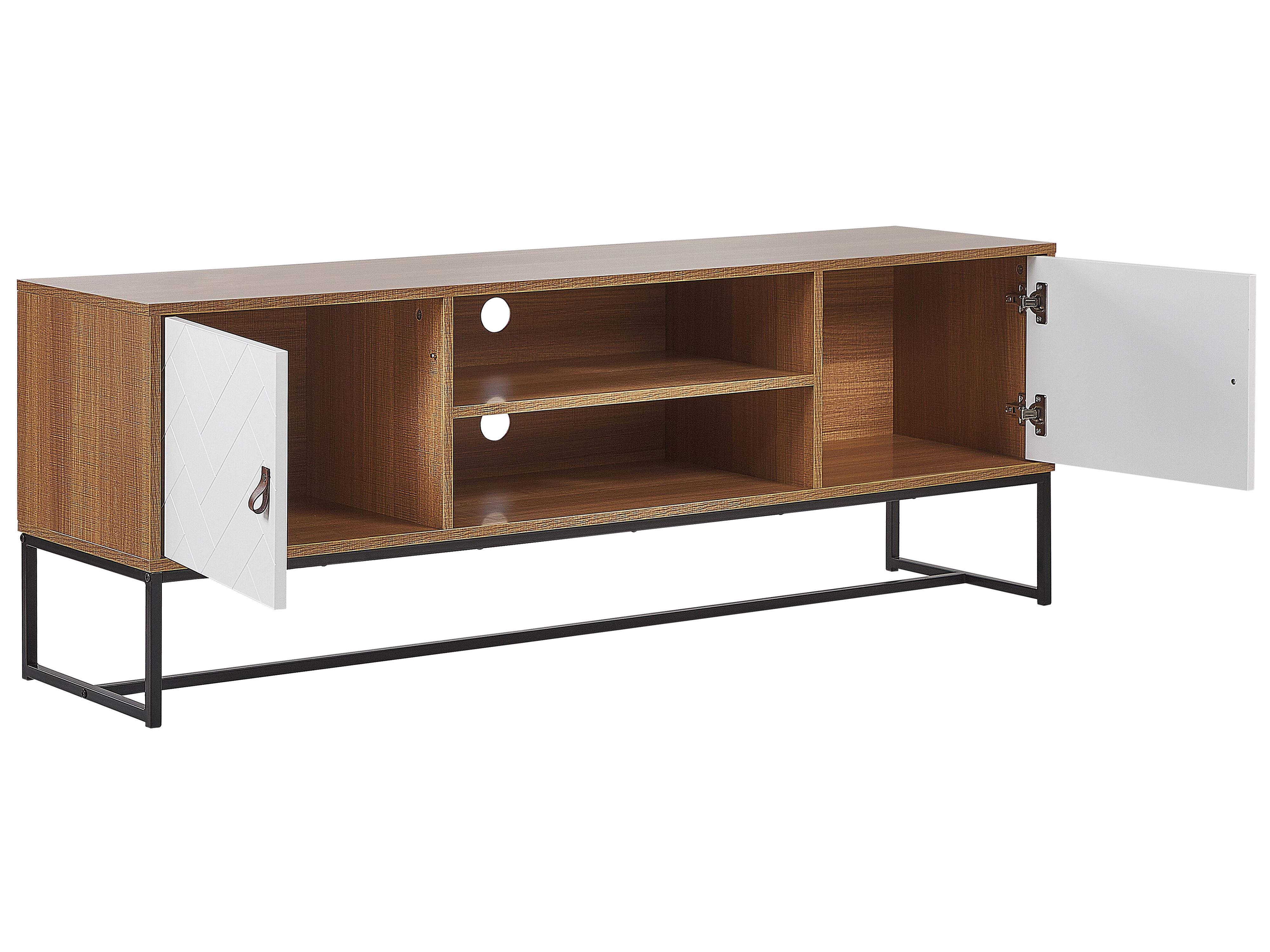 TV-meubel NUEVA Lichtbruin/wit