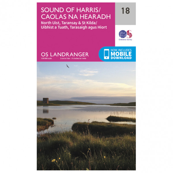 Ordnance Survey - Sound Of Harris - Wandelkaart