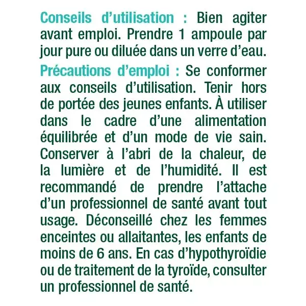 Les 3 Chênes Phyto Aromicell'R Organic Liver Detox 20 ampolas