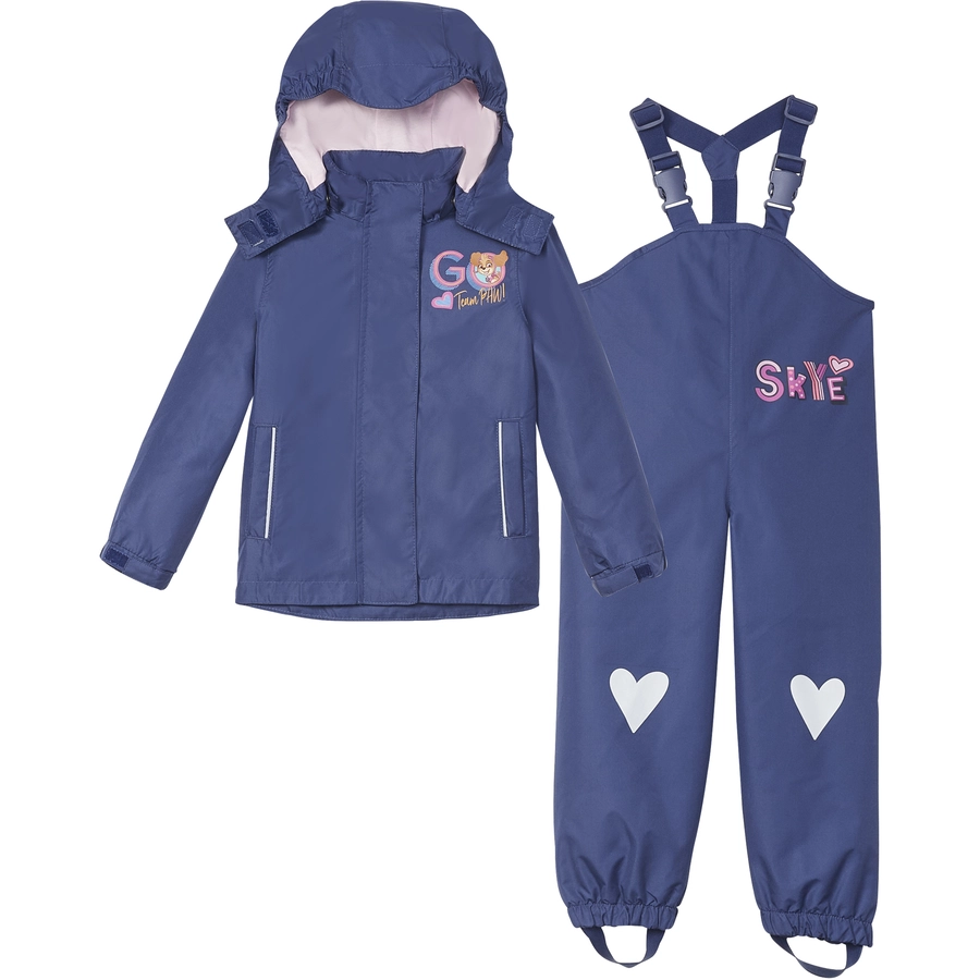 Kidscamp Mehrteilige Kinderbekleidung KK Mädchen Matsch & Buddelanzug dunkelblau