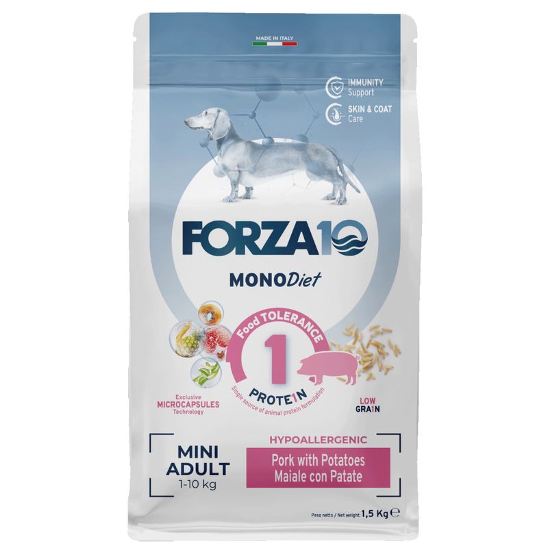 Forza10 Mini Diet Low Grain porc, pommes de terre