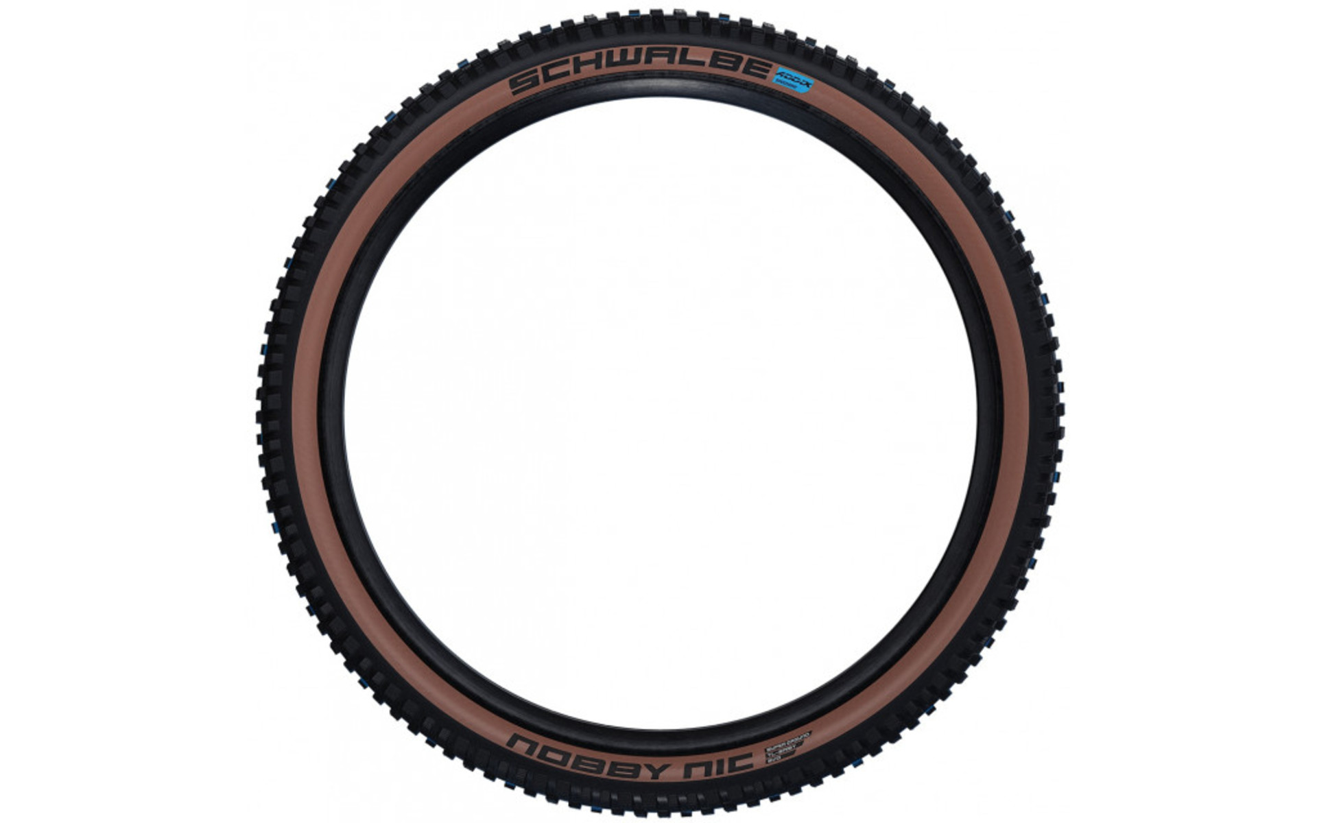Schwalbe Nobby Nic Addix SpeedGrip Super Ground TLE MTB Band Zwart/Brons