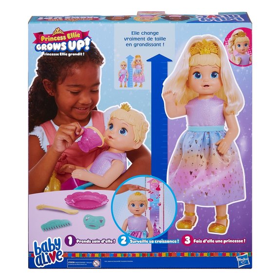 Baby Alive - Princesse Elllie grandit