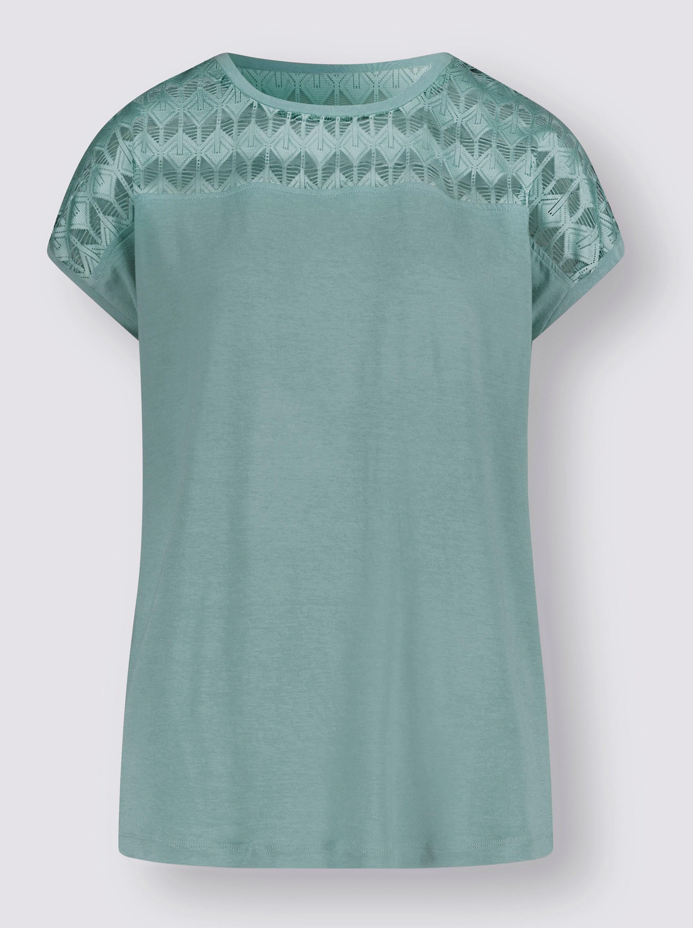 Rundhals-Shirt