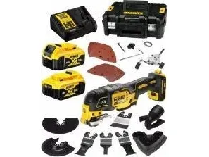 DEWALT 18V 2x5.0Ah MULTIFUNKTIONELT VÆRKTØJ   TILBEHØR DCS356P2