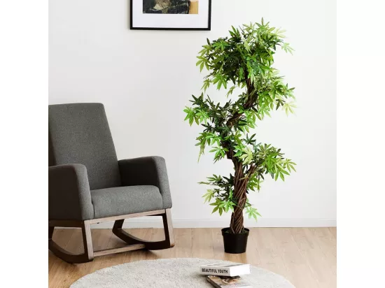Arbre Artificiel Plante Artificielle en Pot Convient pour Intérieur ou Extérieur 160 cm