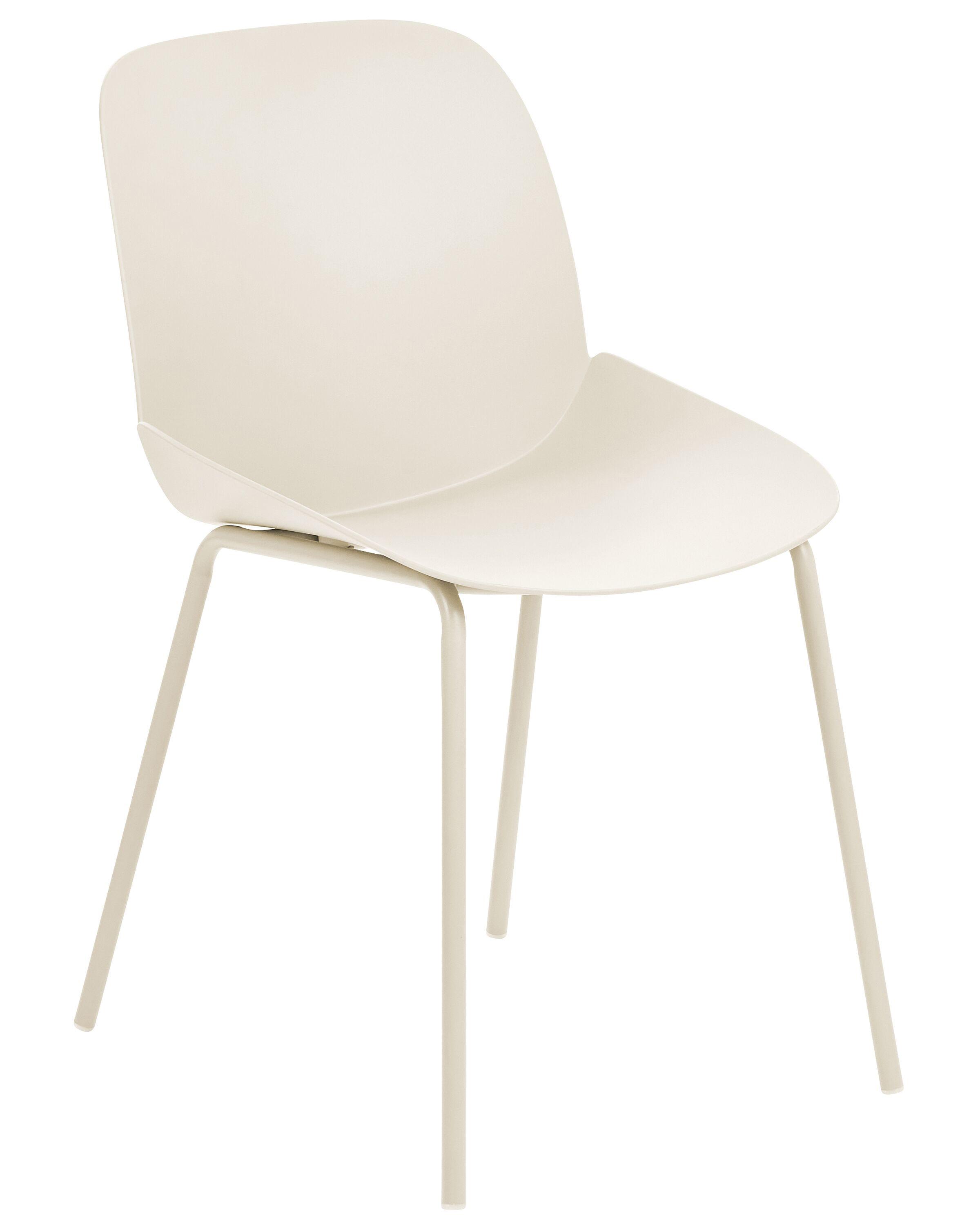 Set van 2 eetkamerstoelen MILACA Beige