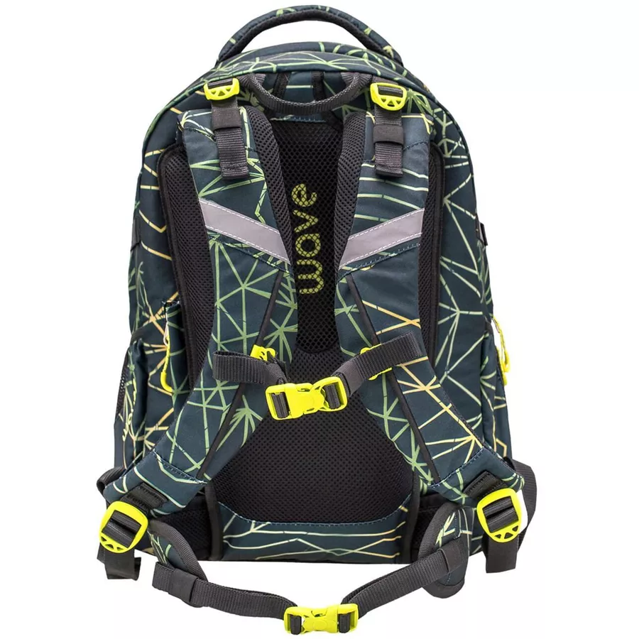 WAVE Rucksack Infinity Stripes Green
