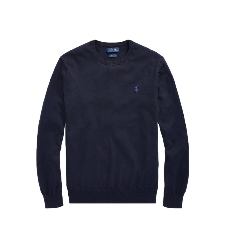 Suéter Ralph Lauren Slim Fit 710684957001 azul marinho