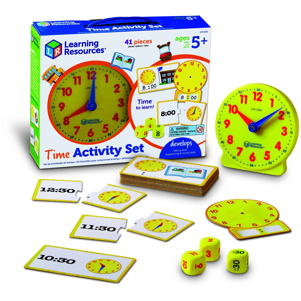 Køb Learning Resources® Time Activity Sæt