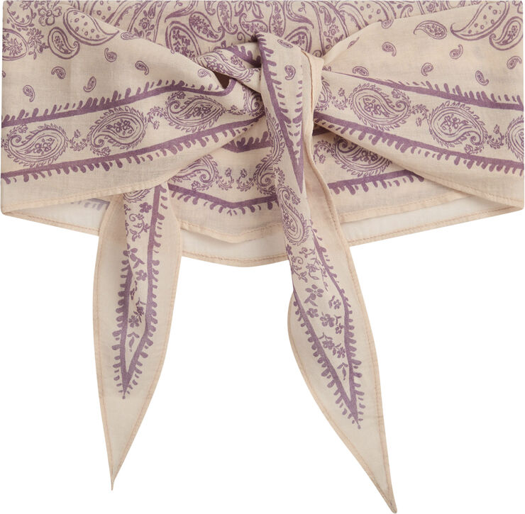 Neo Noir Kinessa Paisley Scarf Rose