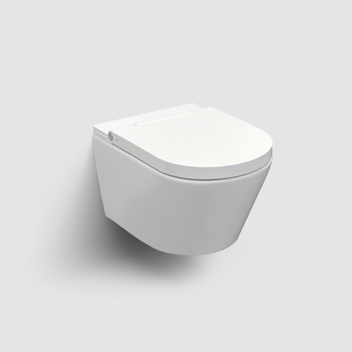 Clou Clever douche wc met turboflush en softclose zitting wit glans
