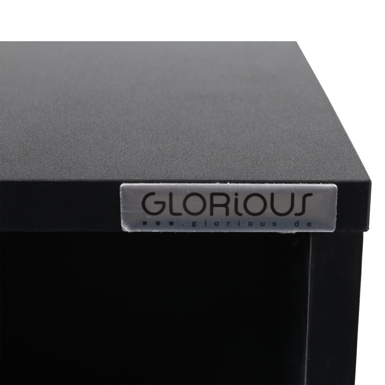 Glorious Record Box Black 55 compartiment voor 12 inch vinyl