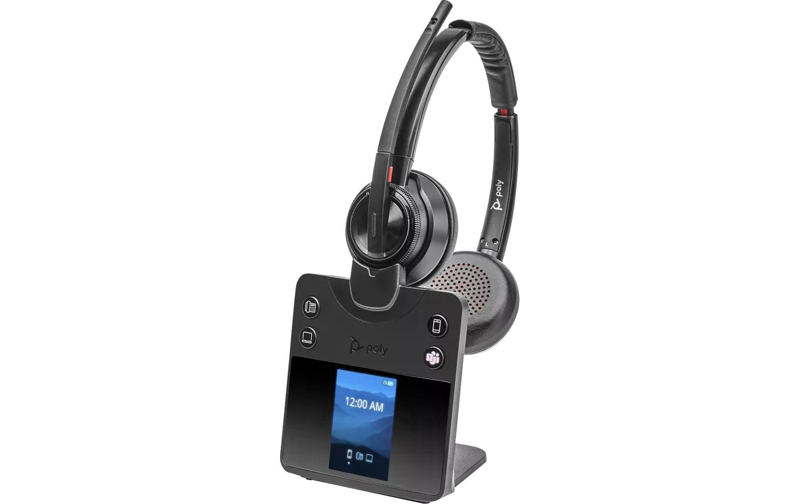 Headset Poly Savi 8420 Office MS Duo<br>Schnurloses DECT-Headset-System